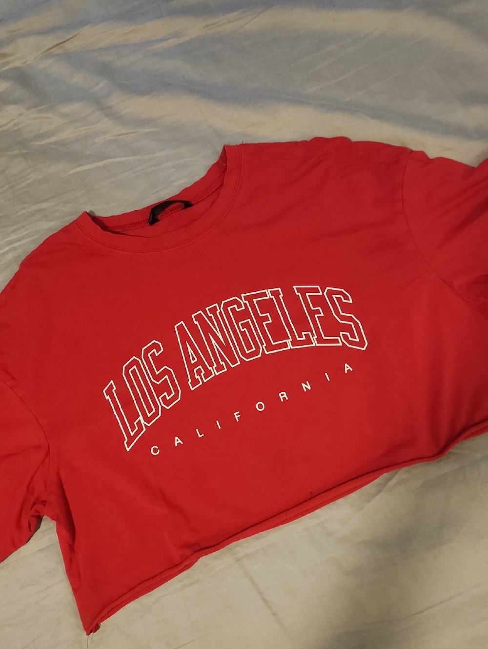 Cropped LA Tee